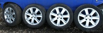 R16 Alu kola original Peugeot také Citroen letni pneu