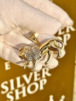 Zlatý přívěsek Lev 5,61g