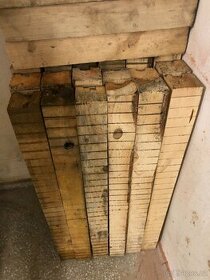 Dřevěné špalky 55 ks