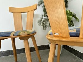 100ks Zánovní bukové židle KASON Profi Gastro Restaurační