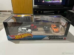 Hot Wheels Premium Diorama - Fast & Furious