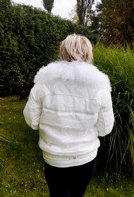 Luxusní Zimni bunda s pravou kožešinou