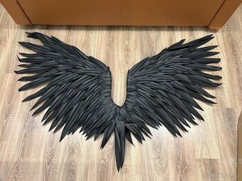 Andělská křídla-Angel WINGS Black 180cm COSPLAY - 1