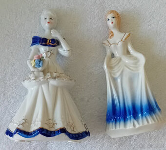 2x porcelánové panenky