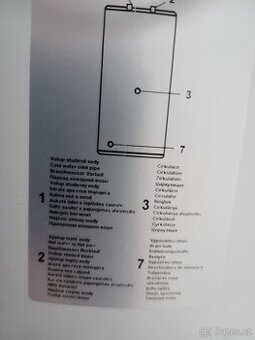 Prodám bojler Dražice OKCE 125 S/2,2kw - 1