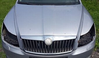 Octavia 2 lift, předlift kapota, zrcátko, airbagová sada