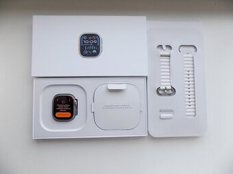 Apple Watch Ultra GPS + Cellular Titan - ZÁRUKA - TOP STAV