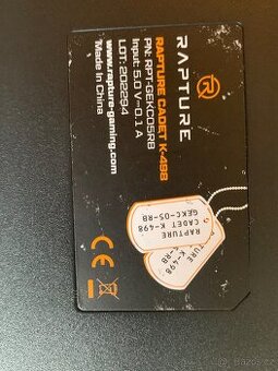 Klavesnice Rapture Cadet K-498 - 1