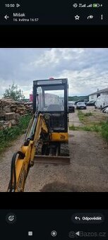 Prodám  Pásový Bagr JCB, 8015 1.8.t Rok výroby 2015 Nový ole