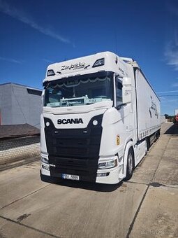 Prodám Scania S500 Lowdeck + Návěs Schwarzmüller mega