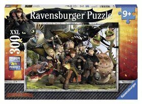 nové XXL puzzle - Jak vycvičit draka - 300 dílků