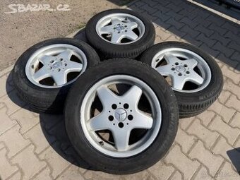 4x al kola 5x112 16 + pneu letní 225/55 R16