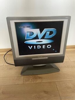 Malá televize s DVD přehrávačem