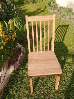 Jídelní židle zátěžová dub masiv