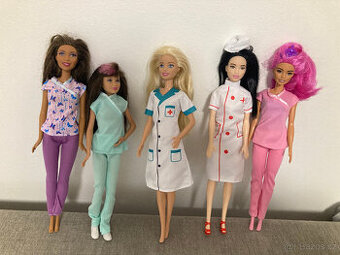 Barbie Mattel různé +šaty Barbie Mattel