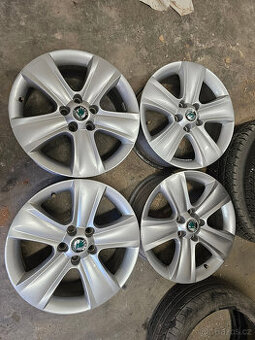 originální alu Škoda Yeti 5x112, r17
