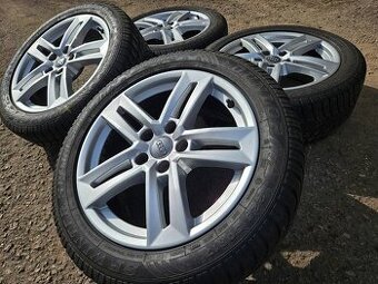 zimní r17" Audi Škoda 5x112 pneu 225/50 r17 90% vz