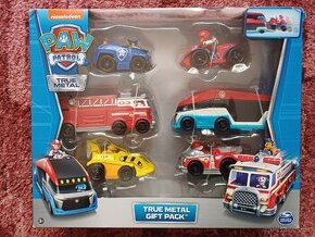 Tlapková patrola - True Metal Sada autíček