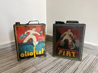 2xplechovka od oleje FIAT