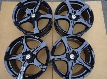 Alu disky na VW, Škoda, 18", 5x112, ET 35, šíře 8J, černé