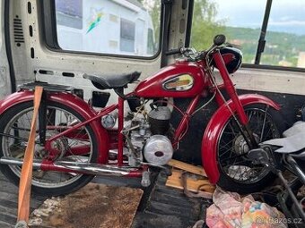 Retromoto  Villiers- De Luxe - r.v- 1950