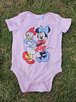 Nové krátké bodýčko vel.86 s Minnie