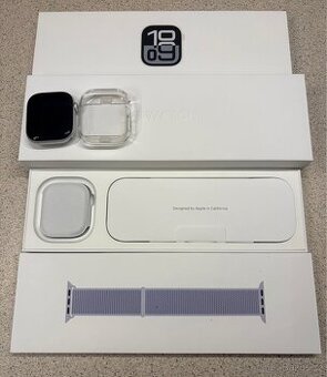 Apple watch 10 46mm stříbrné