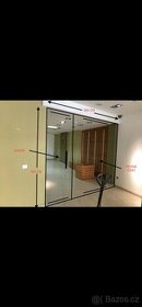 DVEŘE SKLENĚNÉ VÝROBCE JAP