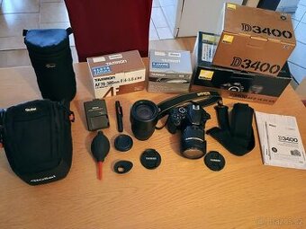 Nikon D3400 + Tamron 18-270 + Tamron 70-300