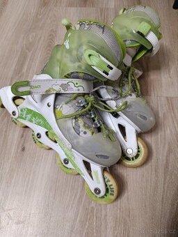 Dětské nastavitelné kolečkové brusle X-Fact, velikost 34-37