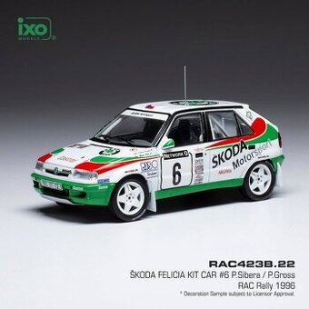 Modely Škoda Felicia Kit Car 1:43 IXO