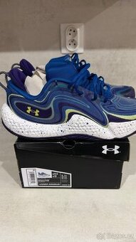 ❤️ ŠPORTOVÉ BOTY - UNDER ARMOUR SPAWN 6 - 45,5 - PURPLE ❤️