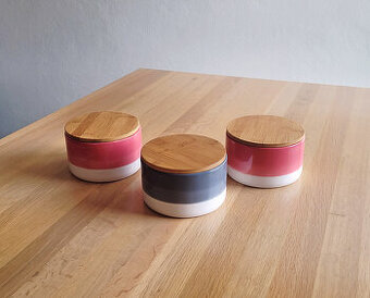 Kuchyňské úložné dózy - set 3 ks I.