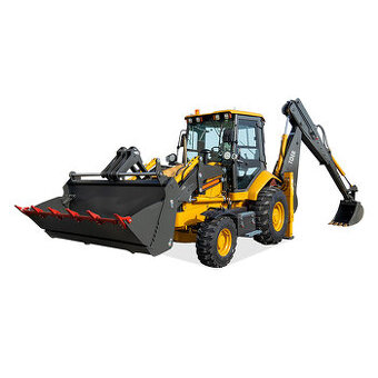 Predám traktor-bager ZT388 3cx s kabinou nový