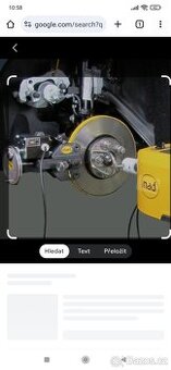 Stacecka brzd.kotoucu na aute