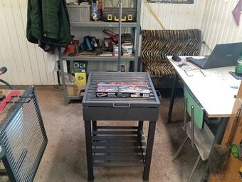 Zahradní přenosné ohniště,gril,4mm plech