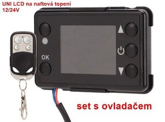 LCD ovladač (monitor) s DO na čínská naftová topení