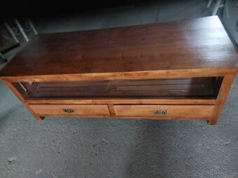 stolek pod TV masiv palisandr