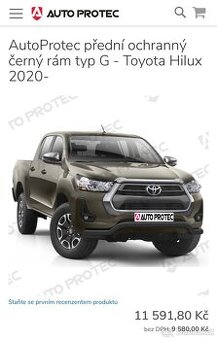 Ochranný rám hilux