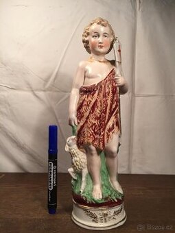 Porcelánová soška Svatý Jan  Žacléř velká 