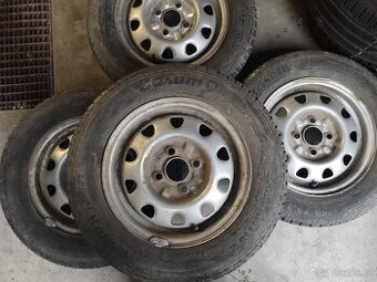 165/70 R13 LETNÍ PNEU +DISKY ŠKODA FELICIA 4X100mm