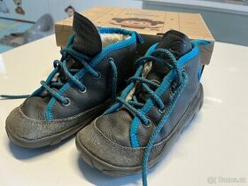 Dětské barefoot zimní boty Affenzahn, velikost 27, modré