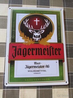 Cedule plechová Jagermeister