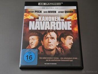 DĚLA Z NAVARONE (4K UHD, CZ dabing) Gregory Peck - 1