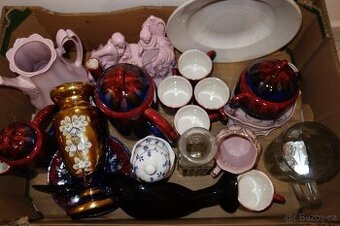 Stary porcelan, keramika, sklo...