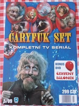 9 DVD ČÁRYFUK KOMPLETNÍ TV SERIÁL BONUS 1DVD - 1