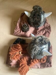 DVA kostýmy, masky, VIKING cca 5-8 let, kluk holka