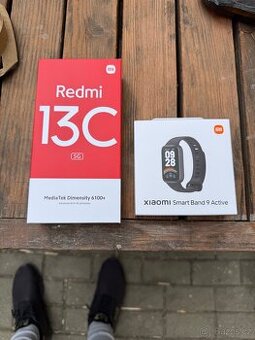 Nový Xiaomi redmi 13C 5G + xiaomi smart band 9 Active