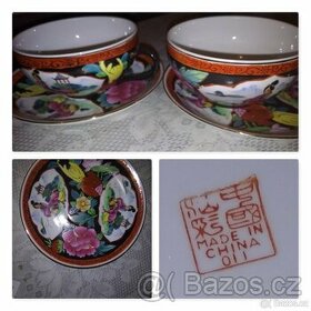 ČAJOVÁ SOUPRAVA PORCELÁN