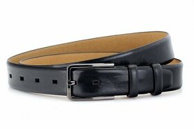 Pánský kožený opasek M3551 o šířce 3,5 cm
